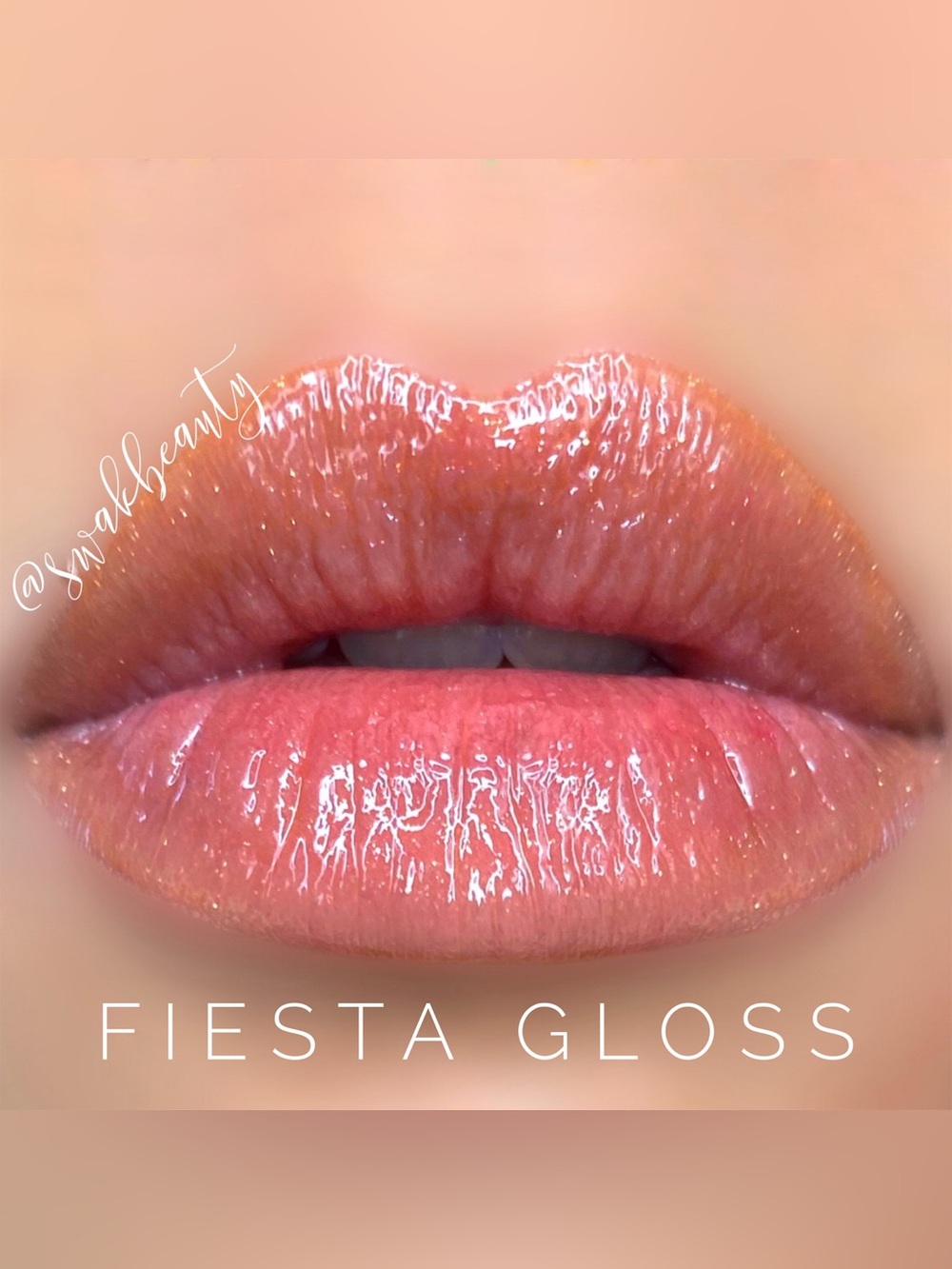 SeneGence Fiesta Gloss - Peachy Pink Shimmer